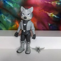 World of Nintendo Starfox Team Set Fox Falco Peppy Slippy 4&quot; Figures - $2,375.85 MXN