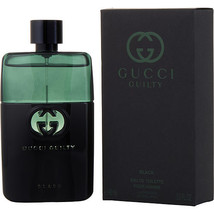 Gucci Guilty Black Pour Homme By Gucci Edt Spray 3 Oz (New Packaging) - £106.05 GBP