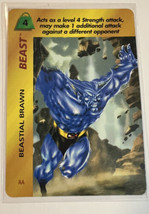 Marvel Overpower 1995 New Beast Character Beastial Brawn # AA Common - £1.56 GBP