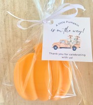 10 Pumpkin Soap Favors:  Wedding Favors, Party Favors, Baby Shower Favors - £23.84 GBP