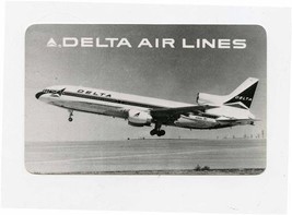 Delta Airlines 1988 Plastic Pocket Calendar Lockheed 1011 - £9.34 GBP