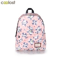 Kawaii  Panda Backpack For Teenage Girls Children School Bags Women Shoulder Bag - £31.91 GBP
