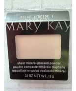 Mary Kay Sheer Mineral Pressed Powder Beige 1 - $279.58 MXN