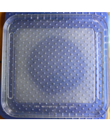 SQUARE 10 5/8&quot; W x 10 1/4&quot; D MICROWAVE CLEAR GLASS TRAY OVEN PLATE Very ... - $66.87 CAD