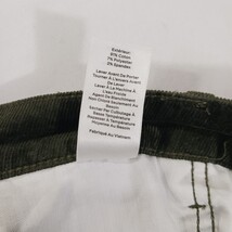 Talbots Corduroy Jegging Women's 14 (28×29) Green Mid Rise Stretch Pants VN5214 image 5