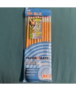 VINTAGE Paper Mate American Classic 10 HB #2 Real Wood 2001 Pencils - $12.86
