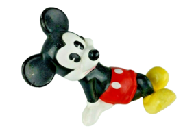 Vintage Mickey Mouse 4 Inch Porcelain Ceramic Figurine Statue Made in Japan - £13.92 GBP
