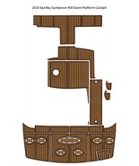 2010 Sea Ray Sundancer 450 Swim Platform Cockpit Pad Boat EVA Teak Floor... - $1,782.53 CAD