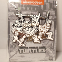 Teenage Mutant Ninja Turtles TMNT All 4 Turtles Enamel Pin Official Collectible - £15.44 GBP