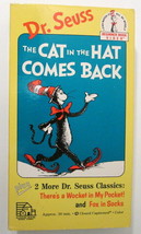 Dr. Seuss The Cat in the Hat Comes Back (VHS, 1989) Beginner Book Video - $10.00