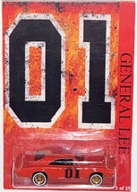 &#39;69 Dodge Charger 500  Custom Hot Wheels General Lee Series w/Gold WW RR - £74.21 GBP
