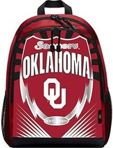 Oklahoma Sooners Kids Lightning Backpack - NCAA - £15.25 GBP