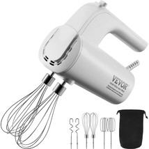 VEVOR Digital Electric Hand Mixer, 5-Speed, 200W Portable Electric Handheld Mixe - $1,685.93 MXN
