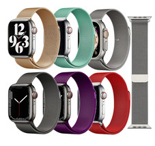 Milanese Loop For Iwatch Metal Watch Band For Apple Watch Magnetic Steel... - $20.99