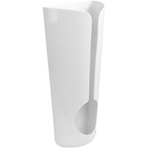 Spectrum Diversified, White Plastic Bag Holder, Wall Mount or Adhesive - $21.14