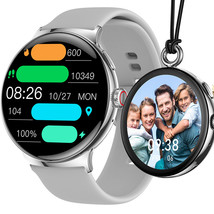 New 3D Curved Amoled Screen Pendant Pendant Bluetooth Call Health Monitoring Spo - £47.08 GBP