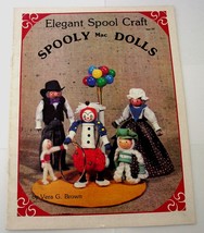 Spool Craft Spooly Dolls 24-Page Instruction Booklet-Christmas Tree Orna... - £5.48 GBP