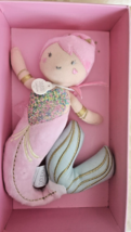 &quot;Ma Jolie Sirene&quot; Pink Plush Mermaid Doll by Doudou &amp; Cie. NWB - £25.81 GBP