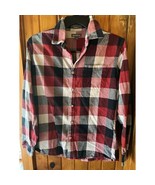 Eddie Bauer Mens Flannel Classic Fit Cotton Button Up Shirt Size Medium - $17.99