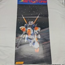 Nintendo Power Metalstorm Double Sided Poster 11&quot; X 23&quot; - £14.85 GBP