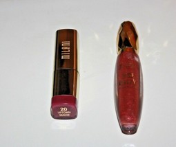 Milani Color Statement Lipstick #20 + 3D Glamour Gloss #45 Lot of 2 - $10.25