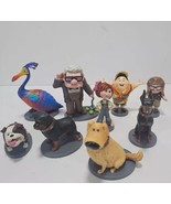 Disney Pixar Up Deluxe Figure Set. 9 PVC Figurine PVC Carl Ellie Dug Rus... - $24.70