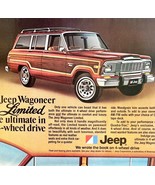 Jeep Wagoneer Limited 4 Wheel Drive 1979 Advertisement Automobilia Vinta... - $560.03 MXN
