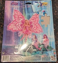 NEW 2005 Barbie Fairytopia Mermaidia Board Puzzle, Factory Sealed - £15.63 GBP