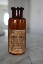 Antique Medicine Bottle With Cimicifugin Black Cohosh (Detroit) - £39.95 GBP