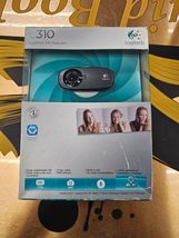 Logitech C310 HD Webcam - Black NEW DAMAGED BOX - $10.84