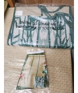 Avon On-the-Go Roll-Up Straw Mat w handle 71&quot;x35.5&quot; Easy carry Beach RP$24 - $26.72