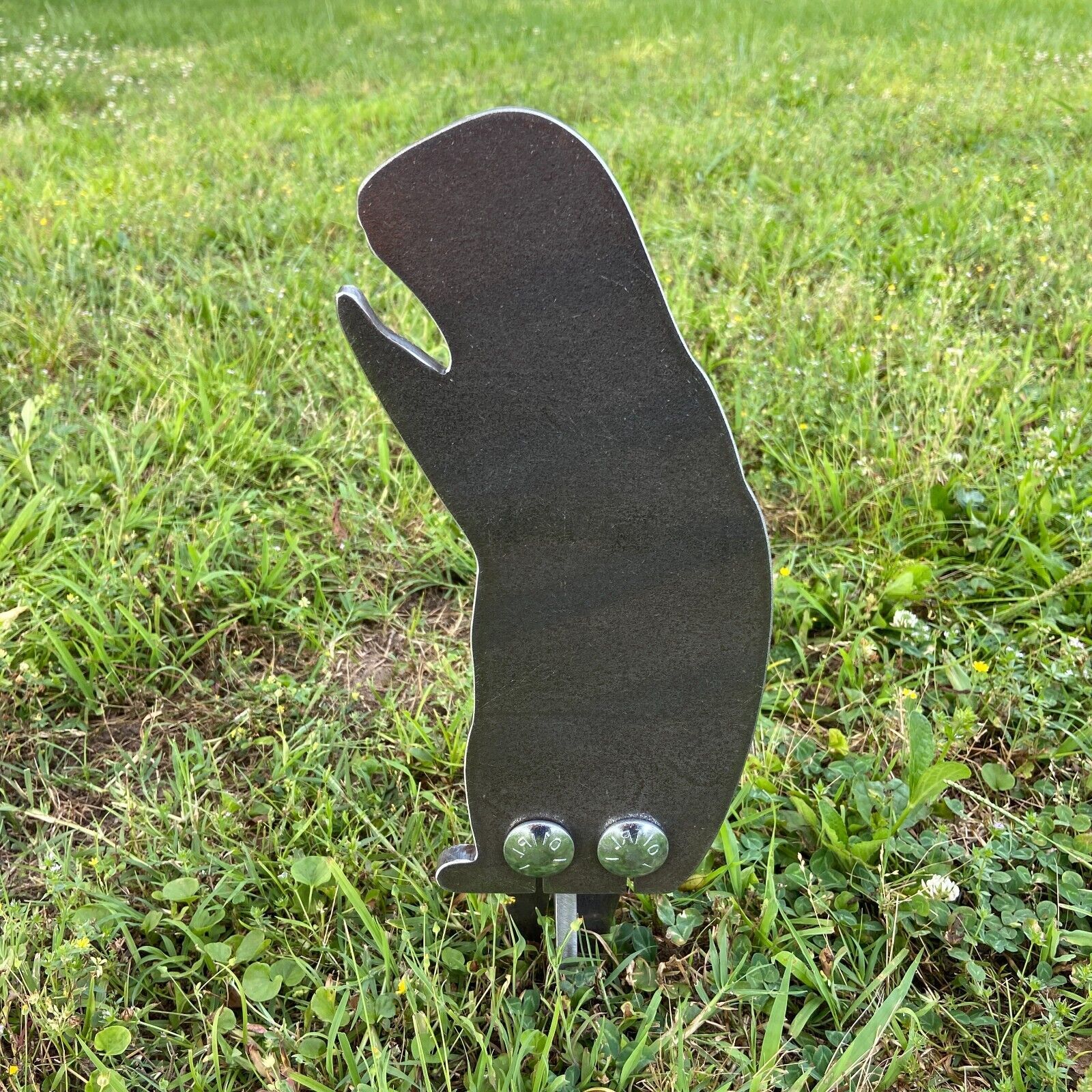 Primary image for 3/8AR500 5x11 Prairie Dog AutoReset Spring Popper Reactive Steel Shooting Target