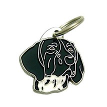 Dog name ID Tag  German shorthaired pointer, Personalized, Engraved, Handmade - £16.00 GBP+
