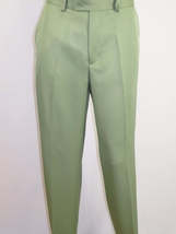 Men's Stacy Adams 2pc Walking Leisure Suit Fancy Short Sleeves 75029 Green image 9