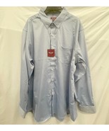 Red House Easy Care Baby Blue Long Sleeve Men Dress Shirt NWT 2XLT - $20.34 CAD