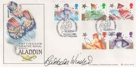 Barbara Windsor Vintage 1985 Hand Signed Aladdin Ltd 200 First Day Cover - £15.72 GBP