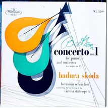 Badura Skoda - Vinyl lp - Westminster WL 5209  -  Beethoven Piano Concer... - $14.85