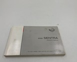 2008 Nissan Sentra Owners Manual Handbook OEM F03B18025 - £11.65 GBP