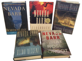 NEVADA BARR Lot Of 5 Hardcover Books  ANNA PIGEON Series with Dust Jackets - £17.37 GBP