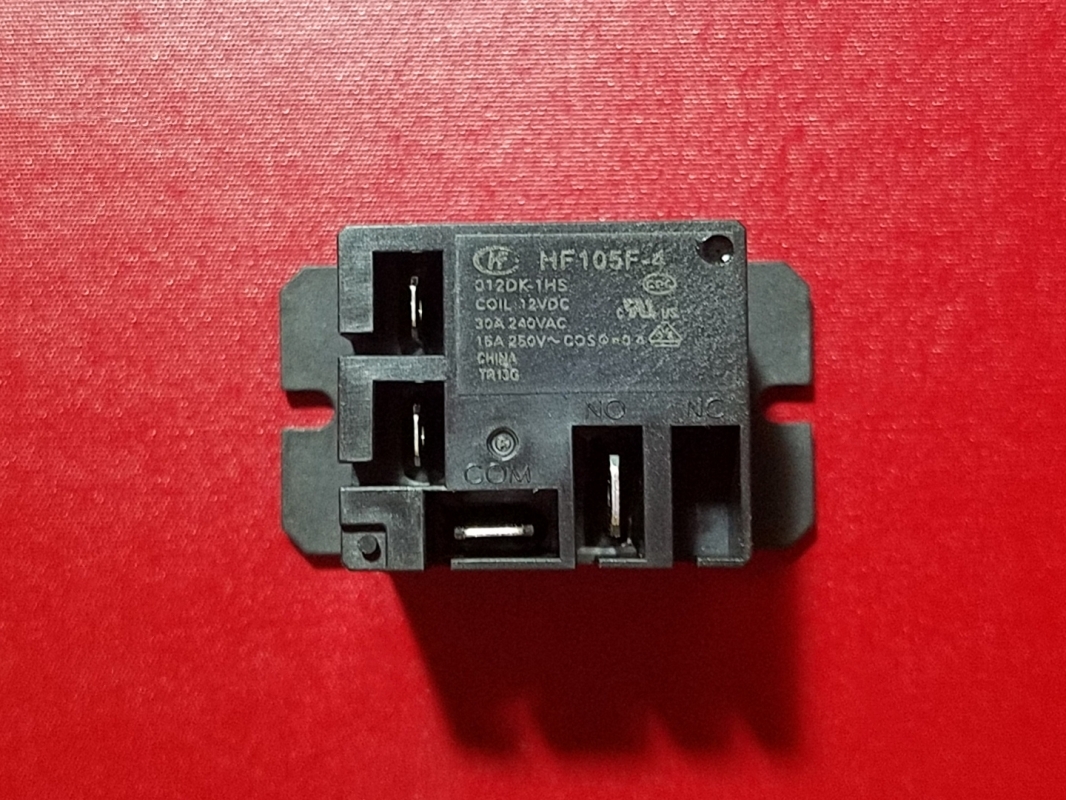 HF105F-4, 012DK-1HS, 12VDC Relay, HONGFA Brand New!!