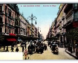 Avenida De Mayo Street View Buenos Aires Argentina UNP DB Postcard L17 - $5.89