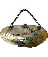 Vintage Atlantic City Souvenir Coin Purse Mother of Pearl Abalone Shell S&amp;S - $50.32 CAD