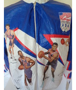 Kellogg&#39;s 1992 USA Olympics Dream Team Tyvek Jacket Basketball Adult Lar... - £36.98 GBP