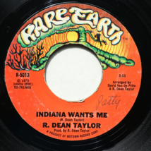 R. Dean Taylor – Indiana Wants Me / Love&#39;s Your Name - 45 rpm Vinyl 7&quot; Single - £7.27 GBP