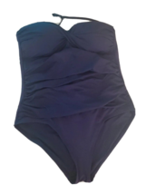 Liz Claiborne Women&#39;s Swimsuit Size 16 Dark Blue Spaghetti Strap One Pie... - £11.67 GBP