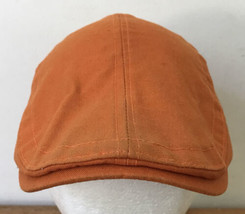 Orange Brimmed Golf Hat Cap Size 59 - £781.06 GBP