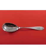 Bechtel Coin Silver Berry Spoon with Bright-Cut Handle and Scalloped Bow... - $2,797.15 MXN