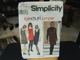 Simplicity 9757 Misses Jumper Pattern - Size XS/S/M Bust 30 1/2-38 - $10.84