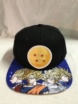 Dragon Ball Z Adjustable Snapback Hat Cap Baseball Trucker Bioworld Toei... - £25.21 GBP