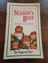 Seasons Best Recipe Collection Fall/Winter 1997 The Pampered Chef Cookbook PB - £6.39 GBP